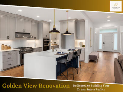 Kitchen Remodel by Golden View Renovation